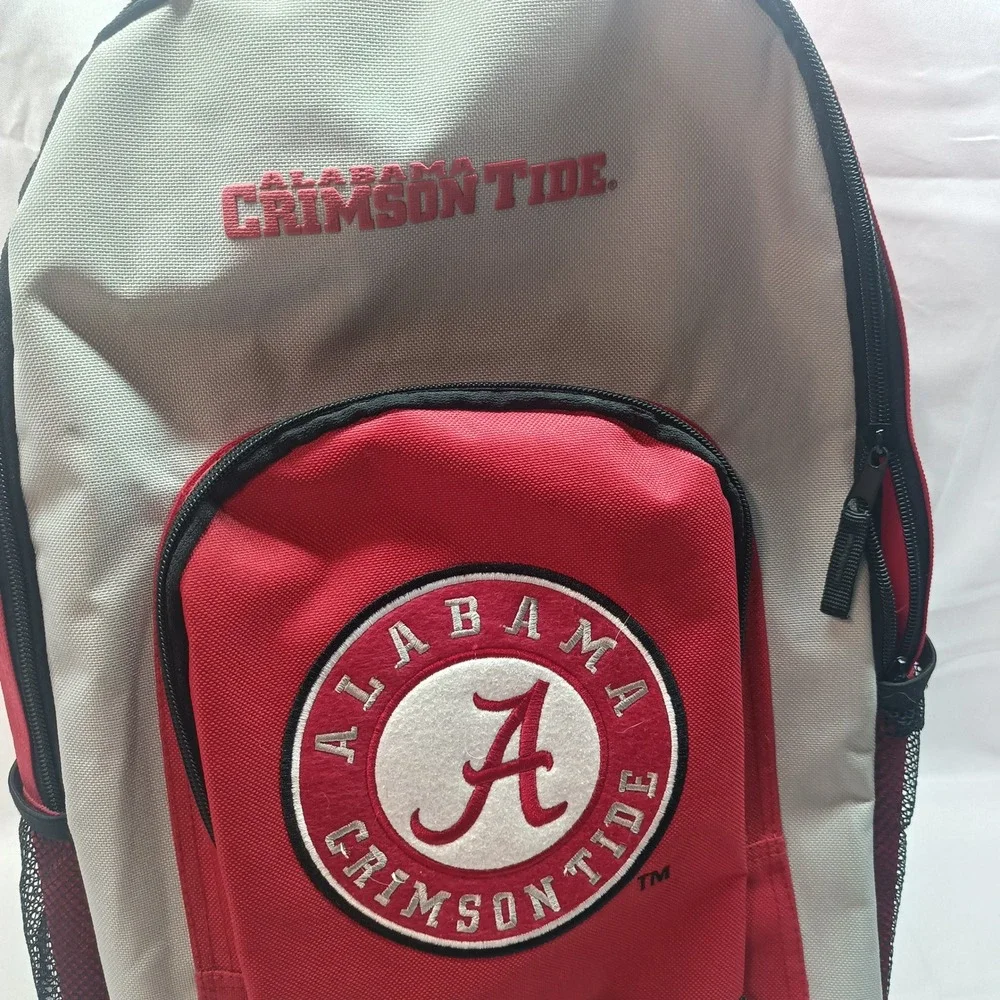 Alabama Crimson Tide Backpack Concept One Red Grey Collegiate NCAA Bag School